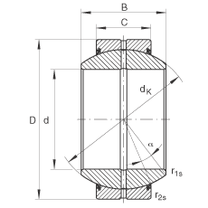 P(gun)(ji)S GE140-FO-2RS, (j) DIN ISO 12 240-1 (bio)(zhn), Soɂ(c)ܷ