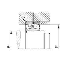 {(dio)ĝLS 22260-K-MB + AH2260G, (j) DIN 635-2 (bio)(zhn)Ҫߴ, F׺ж